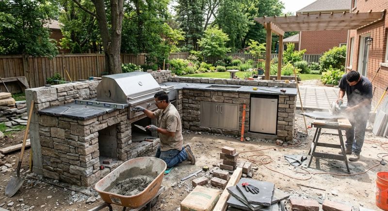 Outdoor Kitchen Remodeling in Alpharetta, GA